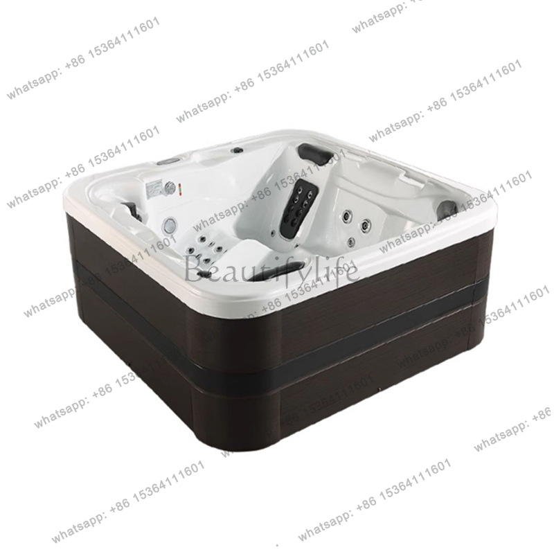 Spa Wellness Jacuzzi - Akrylowa zewnętrzna wanna jacuzzi z funkcją