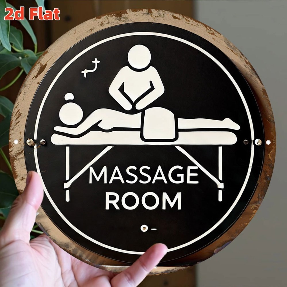 Spa And Wellness Center - Druk 2D płaski, wysokiej rozdzielczości, wodoodporny