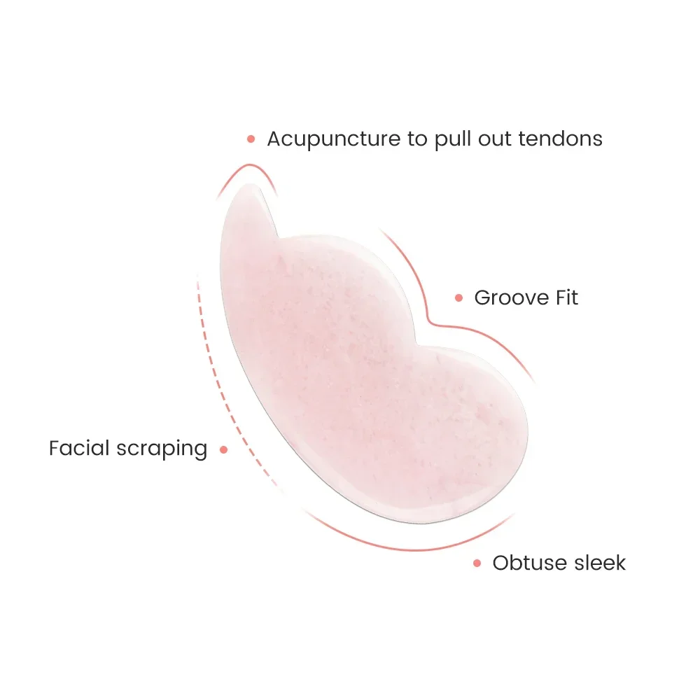 Naturalny Kamień Jadeitowy Gua – Gua Sha Tool Rose Quartz recenzja i cena
