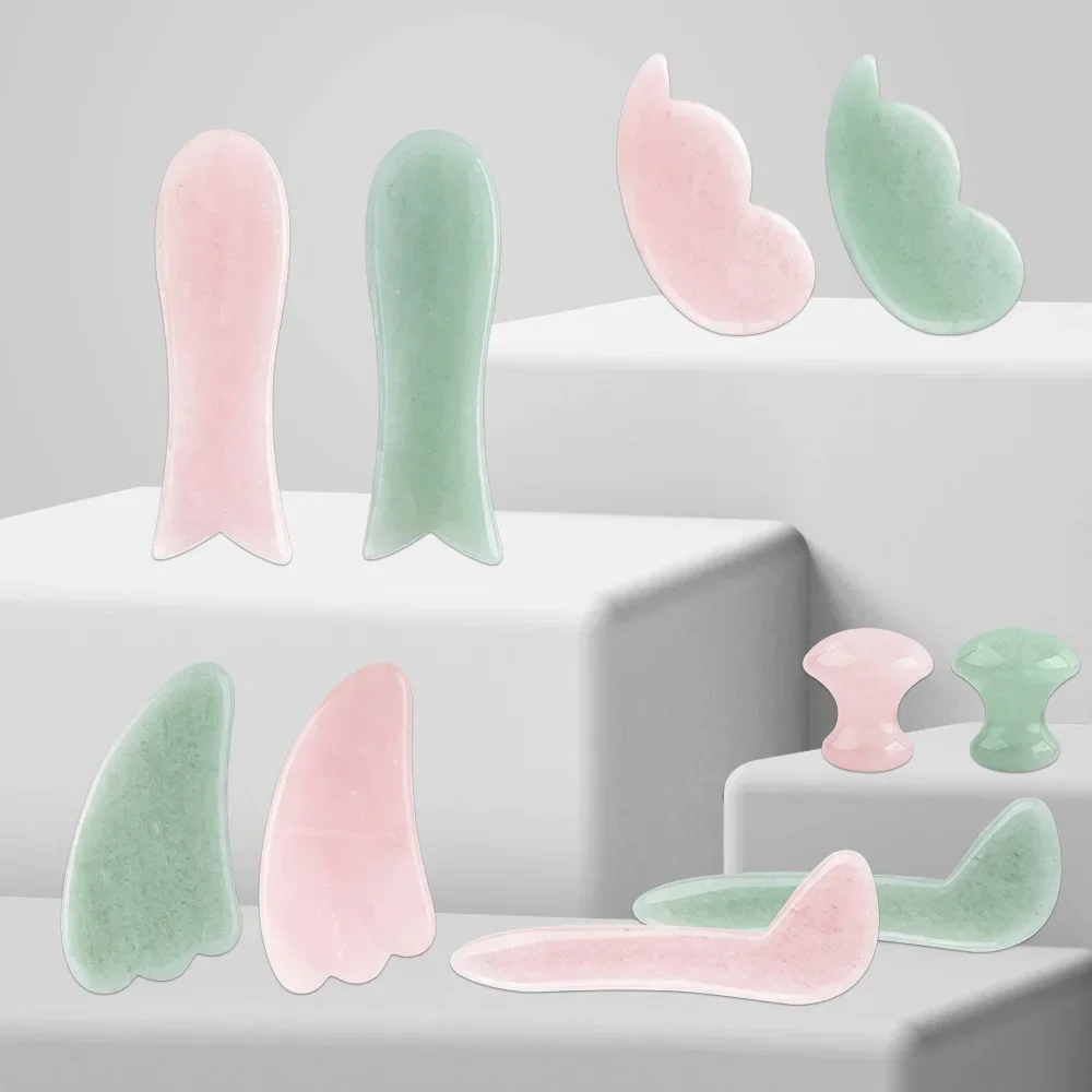 Naturalny Kamień Jadeitowy Gua – Gua Sha Tool Rose Quartz recenzja i cena