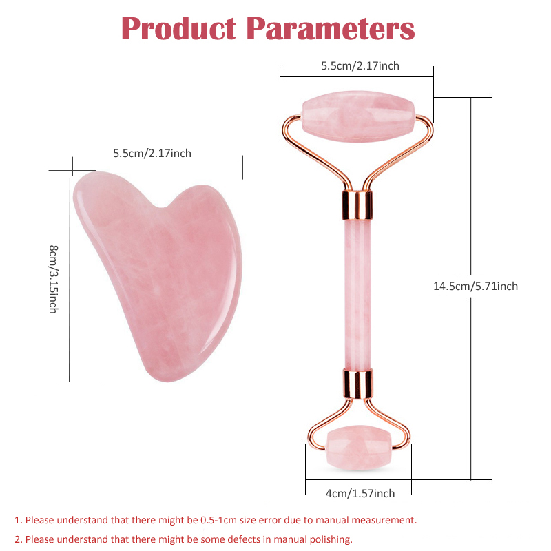 Naturalny kwarc różowy rolka j – Gua Sha Tool Rose Quartz recenzja i cena