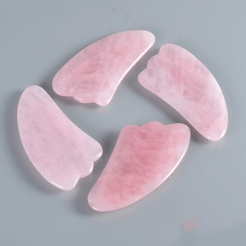 Płytka Gua Sha z Różowego Kwar – Gua Sha Tool Rose Quartz recenzja i cena