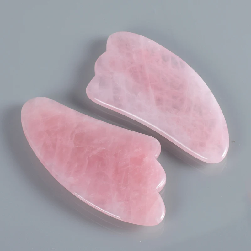 Płytka Gua Sha z Różowego Kwar – Gua Sha Tool Rose Quartz recenzja i cena