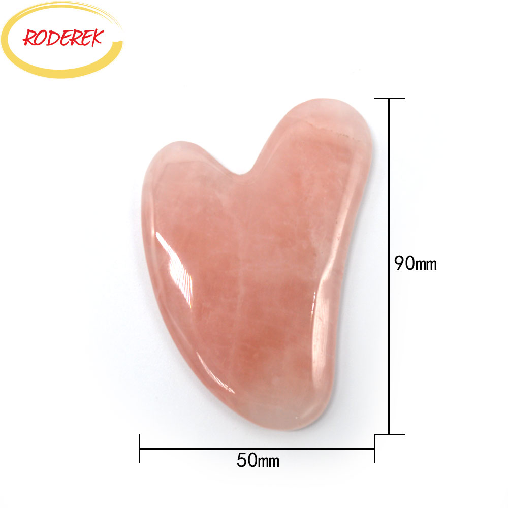 Jade Guasha Plate Natural Rose – Gua Sha Tool Rose Quartz recenzja i cena