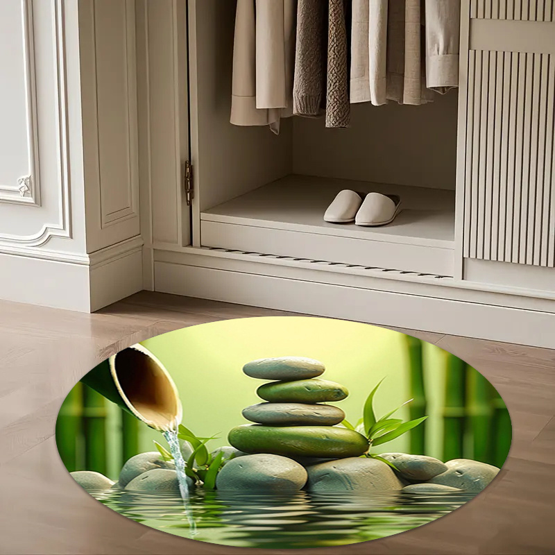 Okrągły dywan Zen Bamboo Stone – Spa Wellness Hotel recenzja i cena