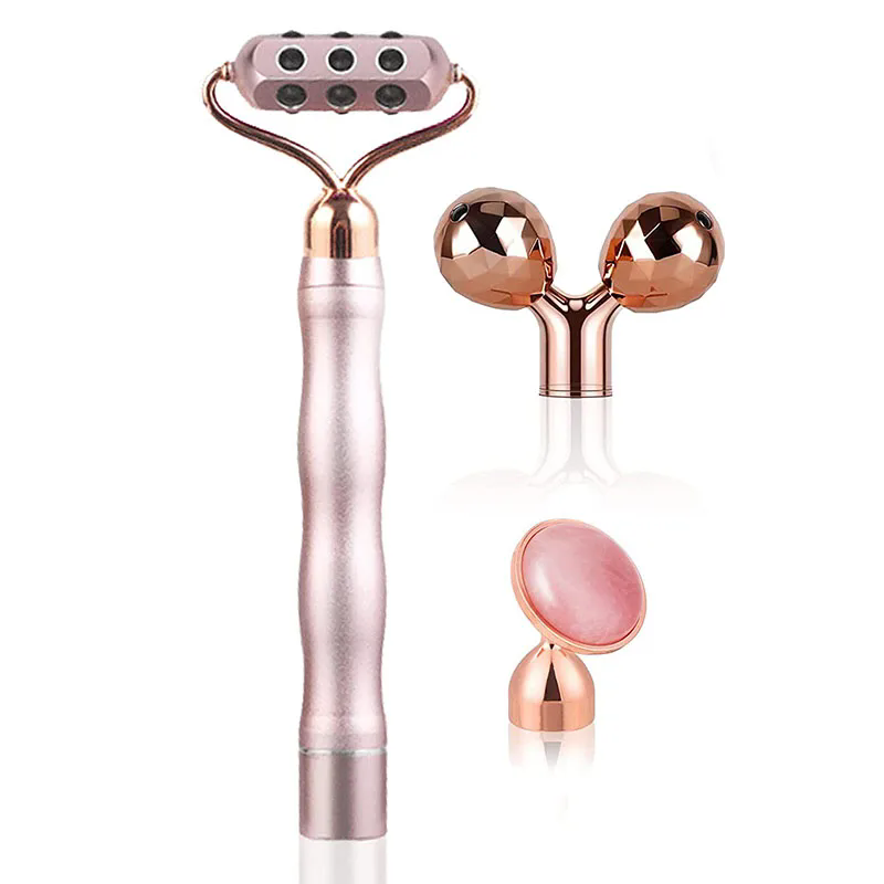 Wałek 3 w 1 3D z Kamieniem Ger – Gua Sha Tool Rose Quartz recenzja i cena