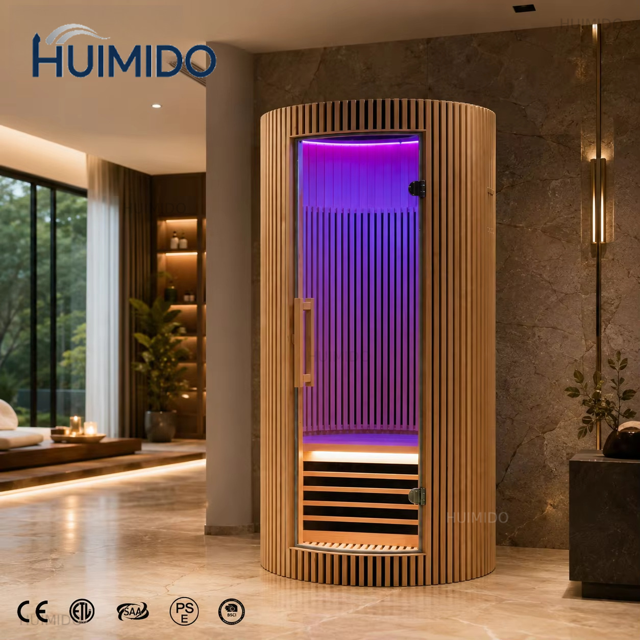 Luksusowa wewnętrzna sauna na  – Spa Wellness Family recenzja i cena