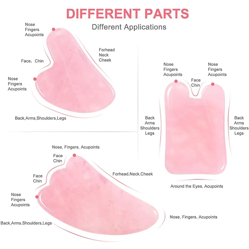 Płytka Gua Sha z Kwarcu Różowe – Gua Sha Tool Rose Quartz recenzja i cena