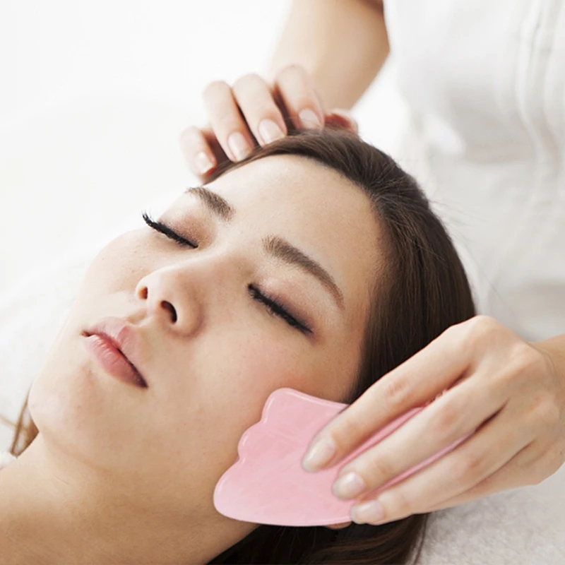Płytka Gua Sha z Kwarcu Różowe – Gua Sha Tool Rose Quartz recenzja i cena