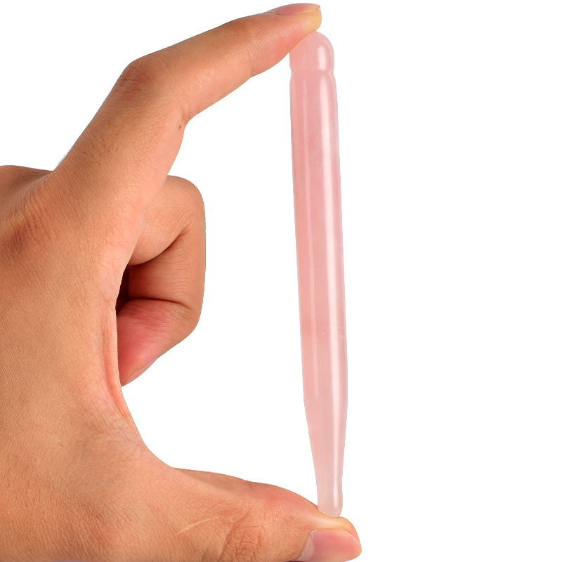 Pióro do masażu oczu Naturalny – Gua Sha Tool Rose Quartz recenzja i cena