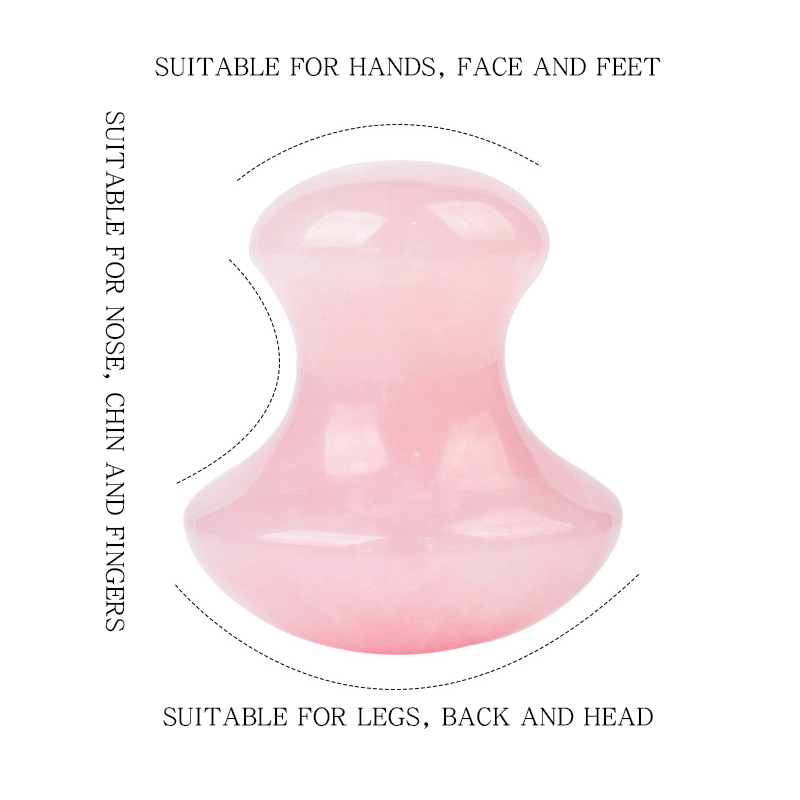 Naturalny kwarc Gua Sha skroba – Gua Sha Tool Rose Quartz recenzja i cena