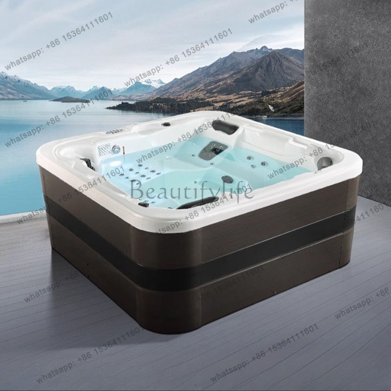 Akrylowa zewnętrzna wanna jacu – Spa Wellness Jacuzzi recenzja i cena