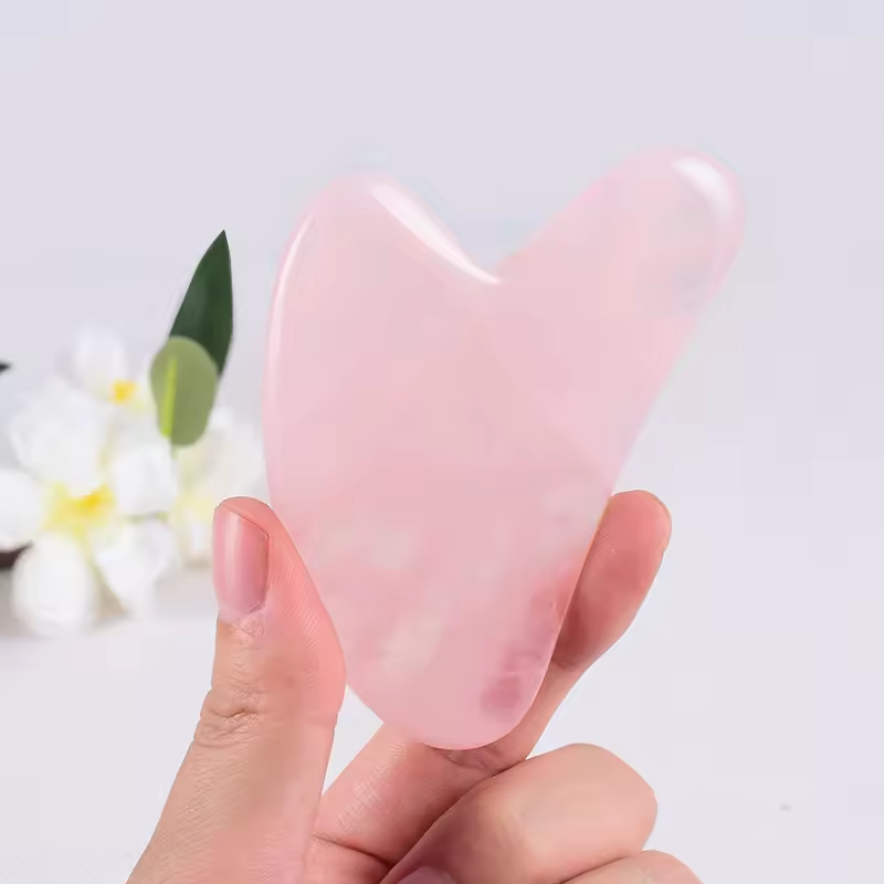 Naturalny Kamień Jadeitowy Skr – Gua Sha Tool Rose Quartz recenzja i cena