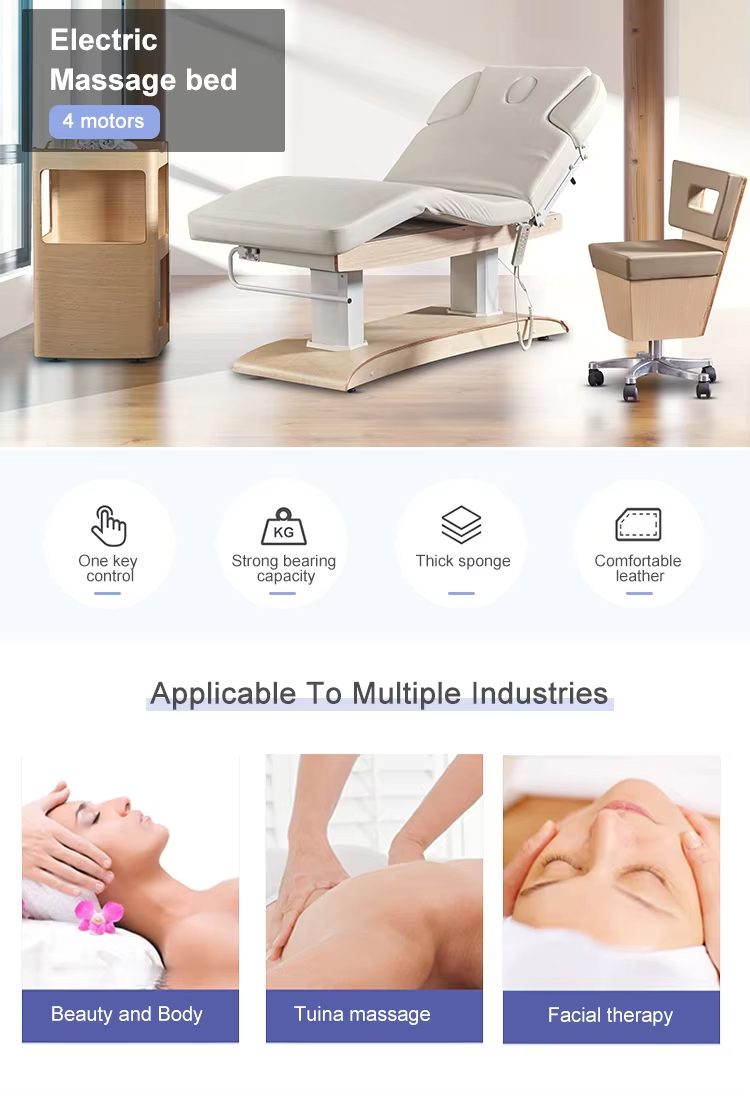 Elektryczny stół do masażu z d – Spa And Wellness Center recenzja i cena