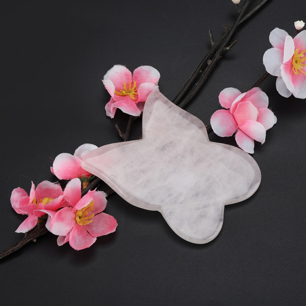Zestawy do pielęgnacji twarzy, – Gua Sha Tool Rose Quartz recenzja i cena