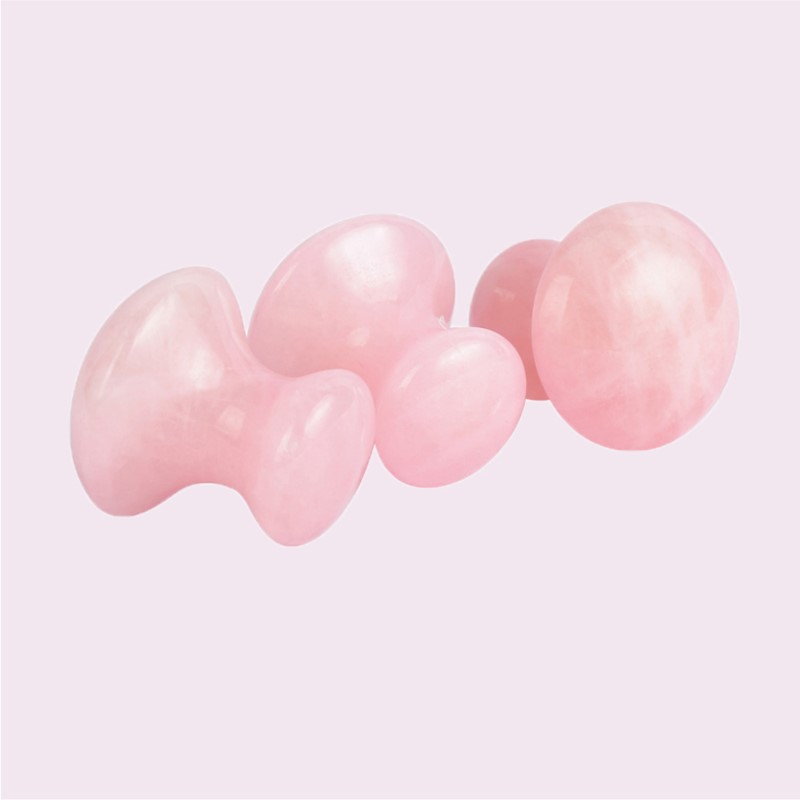 1 szt. Grzybek do masażu Gua S – Gua Sha Tool Rose Quartz recenzja i cena
