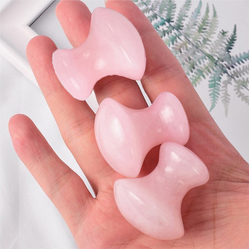 1 szt. Grzybek do masażu Gua S – Gua Sha Tool Rose Quartz recenzja i cena